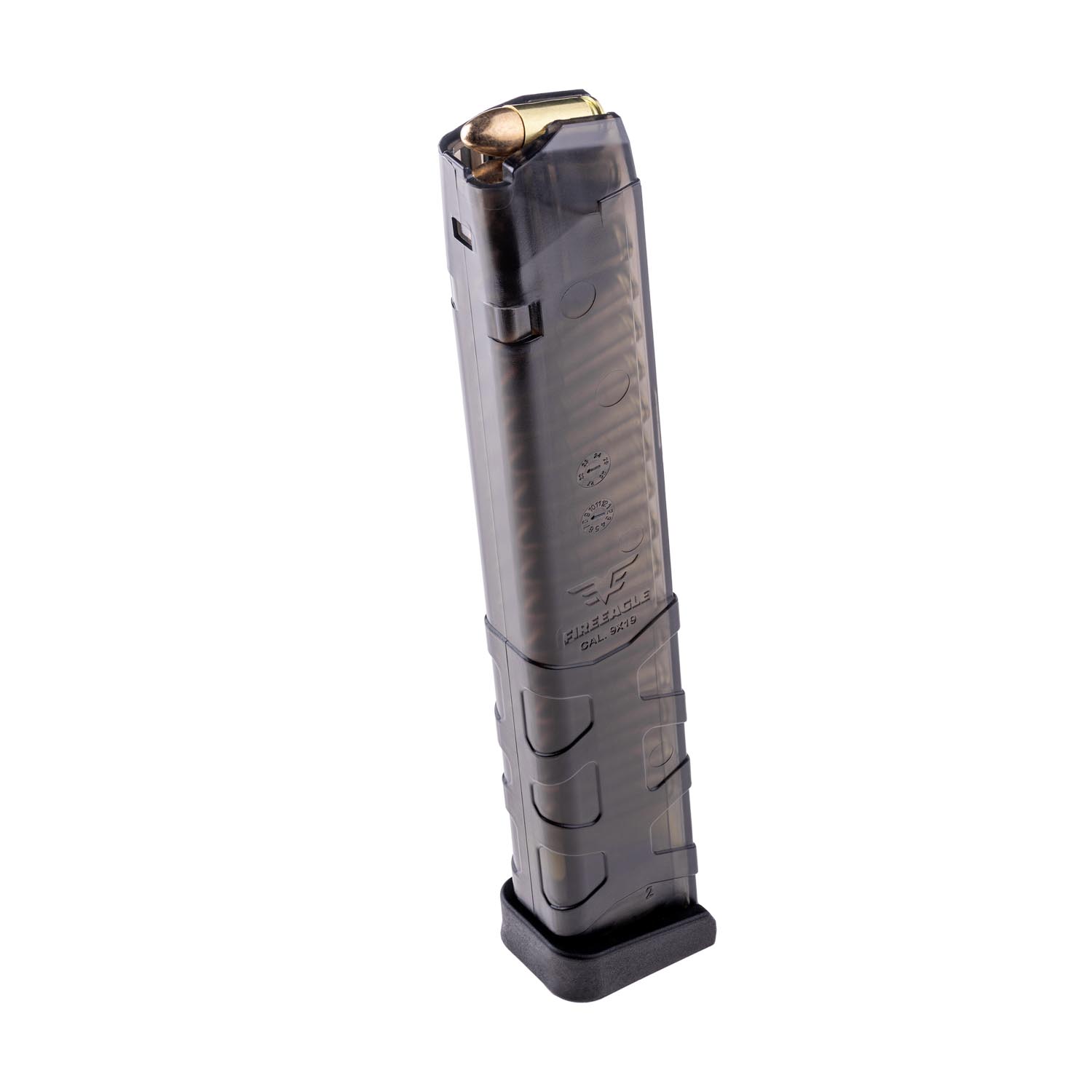Carregador Preto Translúcido 9x19 mm